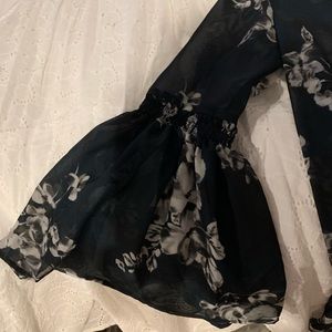 Rachel Roy sheer dress.